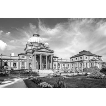 Lais Puzzle - Kaiser-Friedrich-Therme, Bad Homburg vor der Höhe in schwarz weiß - 2.000 Teile