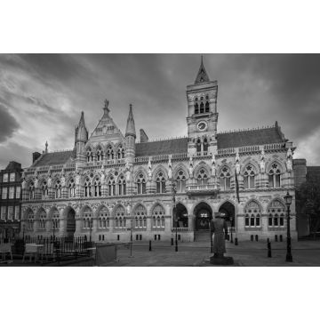 Lais Puzzle - Northampton, England in schwarz weiß - 2.000 Teile