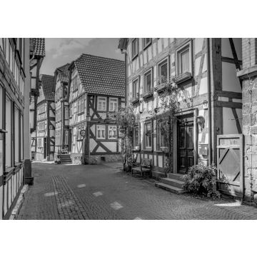 Lais Puzzle - Altstadt von Lich in schwarz weiß - 500, 1.000 & 2.000 Teile