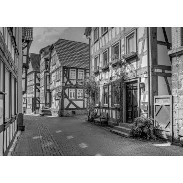 Lais Puzzle - Altstadt von Lich in schwarz weiß - 1.000 Teile