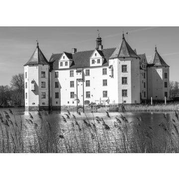 Lais Puzzle - Schloss Glücksburg in schwarz weiß - 500, 1.000 & 2.000 Teile