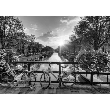 Lais Puzzle - Fahrräder in Amsterdam in schwarz weiß - 500, 1.000 & 2.000 Teile