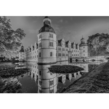 Lais Puzzle - Schloss Neuhaus Paderborn in schwarz weiß - 500, 1.000 & 2.000 Teile