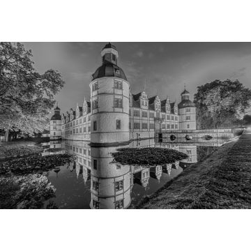 Lais Puzzle - Schloss Neuhaus Paderborn in schwarz weiß - 2.000 Teile