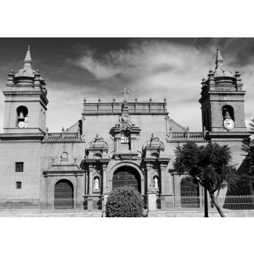 Lais Puzzle - Peru, Plaza de Armas in Ayacucho in schwarz weiß - 500, 1.000 & 2.000 Teile