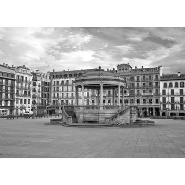 Lais Puzzle - Pamplona, Navarra, Spanien in schwarz weiß - 500, 1.000 & 2.000 Teile