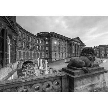 Lais Puzzle - castle wilhelmshoehe in kassel germany in schwarz weiß - 1.000 Teile