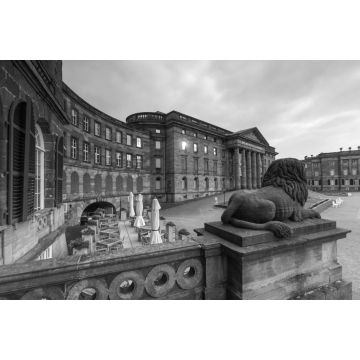 Lais Puzzle - castle wilhelmshoehe in kassel germany in schwarz weiß - 2.000 Teile