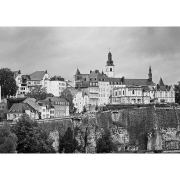 Lais Puzzle - Luxemburg in schwarz weiß - 1.000 Teile