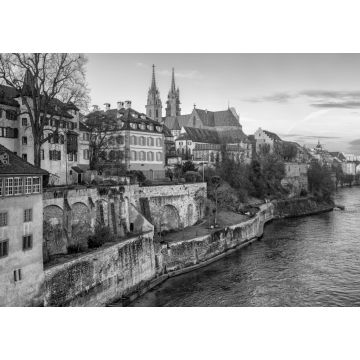 Lais Puzzle - Basel in schwarz weiß - 1.000 Teile