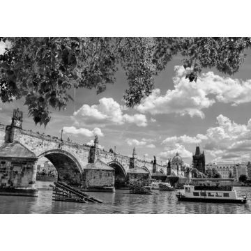 Lais Puzzle - Prag, Karlsbrücke in schwarz weiß - 1.000 Teile