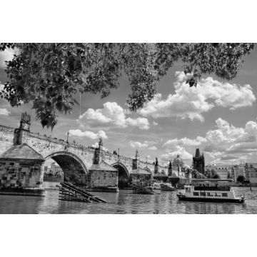 Lais Puzzle - Prag, Karlsbrücke in schwarz weiß - 2.000 Teile