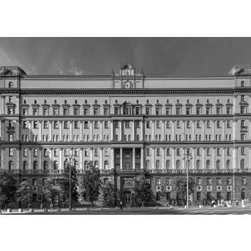 Lais Puzzle - Lubjanka - Moskau, Russland in schwarz weiß - 500, 1.000 & 2.000 Teile