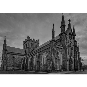 Lais Puzzle - St. Patricks Kathedrale, Armagh, Nordirland in schwarz weiß - 500 & 1.000 Teile