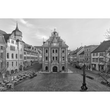 Lais Puzzle - Gotha - Rathaus und Hauptmarkt in schwarz weiß - 2.000 Teile
