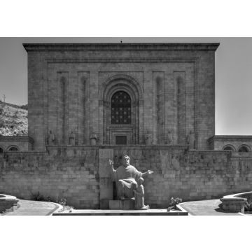 Lais Puzzle - Matenadaran - Eriwan, Armenien in schwarz weiß - 500, 1.000 & 2.000 Teile