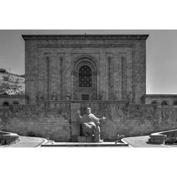 Lais Puzzle - Matenadaran - Eriwan, Armenien in schwarz weiß - 2.000 Teile