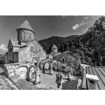 Lais Puzzle - Haghartsin-Kloster - Armenien in schwarz weiß - 500, 1.000 & 2.000 Teile