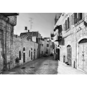 Lais Puzzle - Die Straße von Bethlehem in schwarz weiß - 500, 1.000 & 2.000 Teile