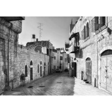 Lais Puzzle - Die Straße von Bethlehem in schwarz weiß - 1.000 Teile