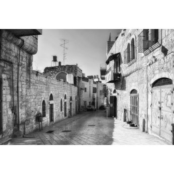 Lais Puzzle - Die Straße von Bethlehem in schwarz weiß - 2.000 Teile