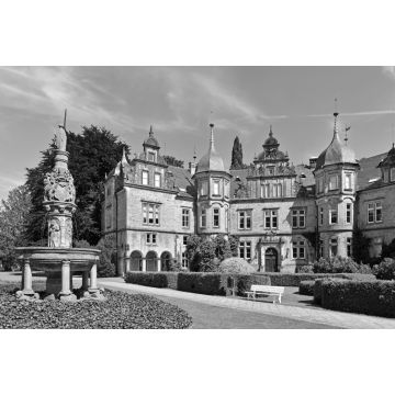 Lais Puzzle - Das Schloss Bückeburg in Bückeburg in schwarz weiß - 2.000 Teile