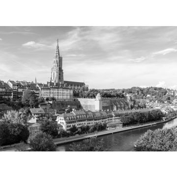 Lais Puzzle - Bern, Hauptstadt der Schweiz in schwarz weiß - 500, 1.000 & 2.000 Teile