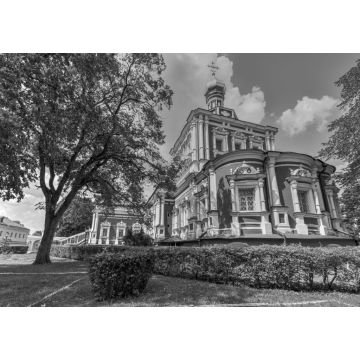 Lais Puzzle - Novodevichy-Kloster - Moskau, Russland in schwarz weiß - 1.000 Teile