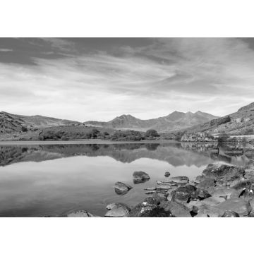 Lais Puzzle - Capel Curig, Snowdonia, Wales in schwarz weiß - 500, 1.000 & 2.000 Teile