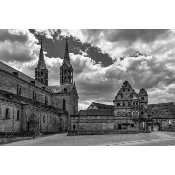 Lais Puzzle - Bamberger Dom in Oberfranken, Bayern, Deutschland in schwarz weiß - 2.000 Teile
