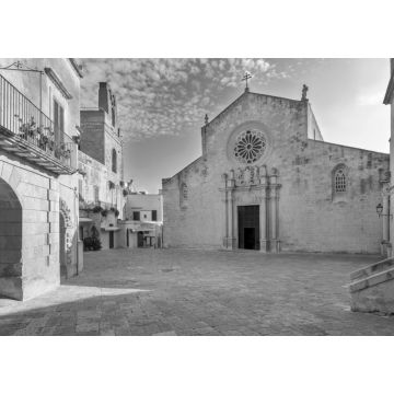 Lais Puzzle - Kathedrale von Otranto - Salento in schwarz weiß - 1.000 Teile