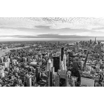 Lais Puzzle - Skyline von Wolkenkratzern in Manhattan, New York City, USA in schwarz weiß - 2.000 Teile