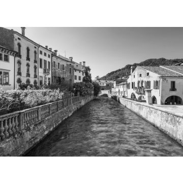 Lais Puzzle - Die Stadt Vittorio Veneto in schwarz weiß - 500, 1.000 & 2.000 Teile