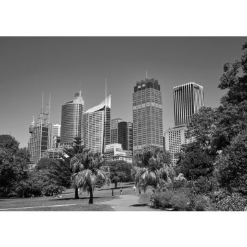 Lais Puzzle - Der Königliche Botanische Garten in Sydney in schwarz weiß - 500, 1.000 & 2.000 Teile