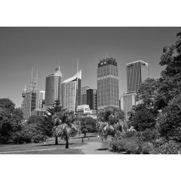 Lais Puzzle - Der Königliche Botanische Garten in Sydney in schwarz weiß - 1.000 Teile