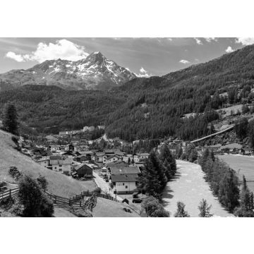 Lais Puzzle - Sölden Österreich in schwarz weiß - 500, 1.000 & 2.000 Teile