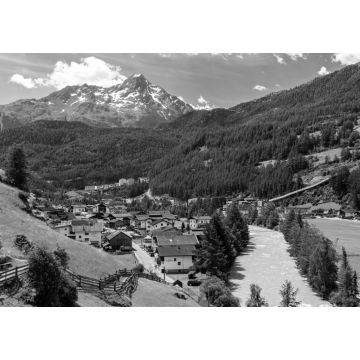 Lais Puzzle - Sölden Österreich in schwarz weiß - 1.000 Teile