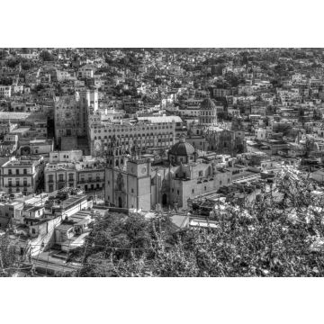 Lais Puzzle - Guanajuato, Mexiko in schwarz weiß - 500, 1.000 & 2.000 Teile