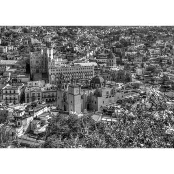 Lais Puzzle - Guanajuato, Mexiko in schwarz weiß - 1.000 Teile
