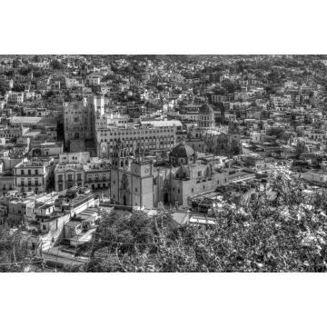 Lais Puzzle - Guanajuato, Mexiko in schwarz weiß - 2.000 Teile