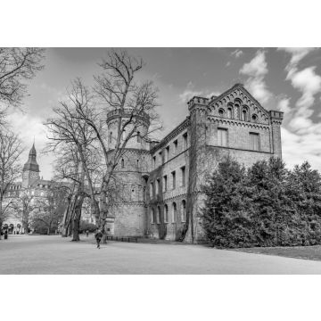 Lais Puzzle - Kungshuset-Gebäude der Universität Lund in Schweden in schwarz weiß - 500, 1.000 & 2.000 Teile