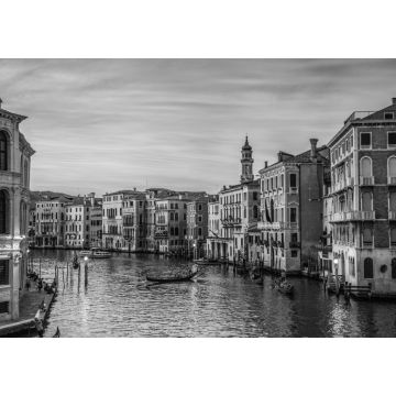 Lais Puzzle - Ansichten von Straßen und Kanälen in Venedig, Italien in schwarz weiß - 1.000 Teile