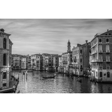 Lais Puzzle - Ansichten von Straßen und Kanälen in Venedig, Italien in schwarz weiß - 2.000 Teile