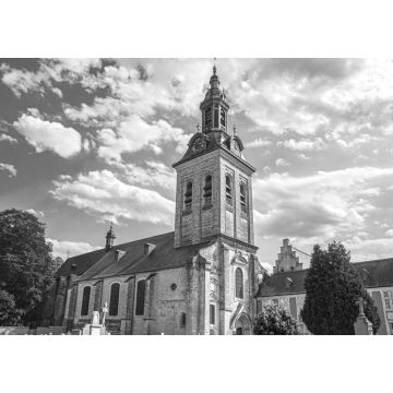 Lais Puzzle - Leuven Louvain, Flandern, Belgien in schwarz weiß - 1.000 Teile