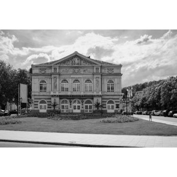 Lais Puzzle - Theater am Goetheplatz in Baden Baden in schwarz weiß - 2.000 Teile
