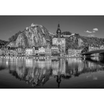 Lais Puzzle - Dinant, Belgien in schwarz weiß - 1.000 Teile