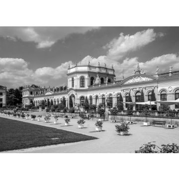 Lais Puzzle - Orangerie, Kassel, Hessen, Deutschland in schwarz weiß - 500, 1.000 & 2.000 Teile