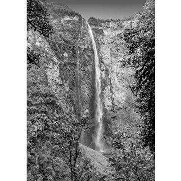 Lais Puzzle - Gocta höchster Wasserfall, Amazonas, Peru in schwarz weiß - 500, 1.000 & 2.000 Teile