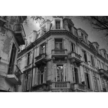Lais Puzzle - Buenos Aires, malerisches Microcentro, ein zentrales Geschäftsviertel in schwarz weiß - 1.000 Teile