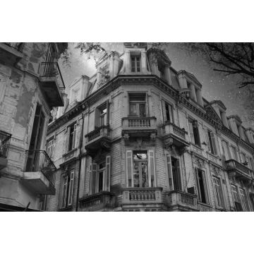Lais Puzzle - Buenos Aires, malerisches Microcentro, ein zentrales Geschäftsviertel in schwarz weiß - 2.000 Teile